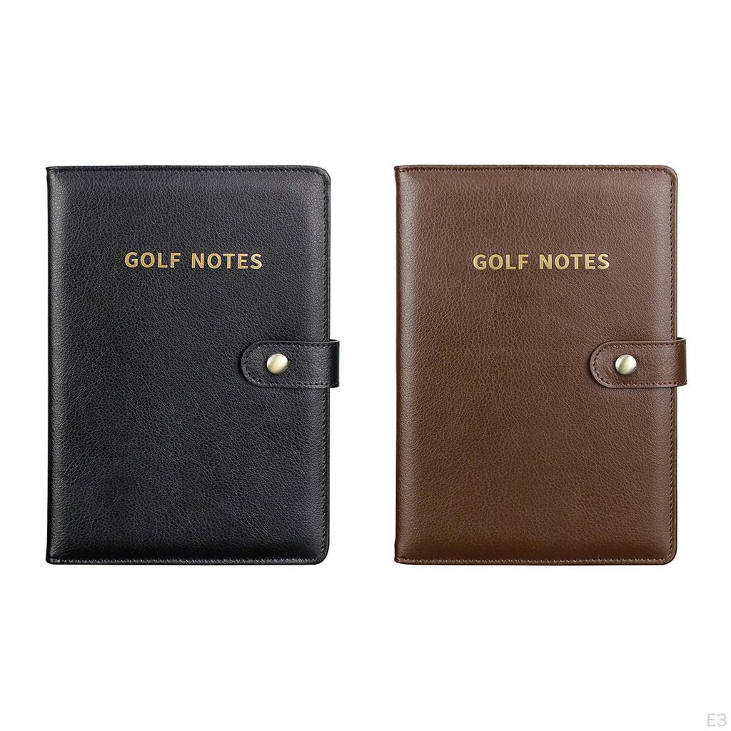 Golf Scorecard Book Golfs Club Bag Accessories 100 Pages Competition Supplies Yardage