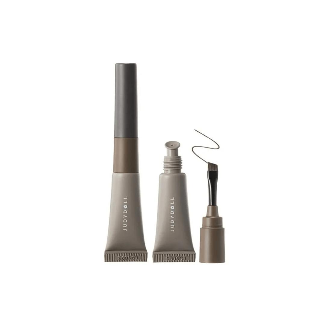 

Judydoll 2 In 1 Eyeliner Eyebrow Gel #02 Dark Brown 5 g - żel do brwi ciemny brąz