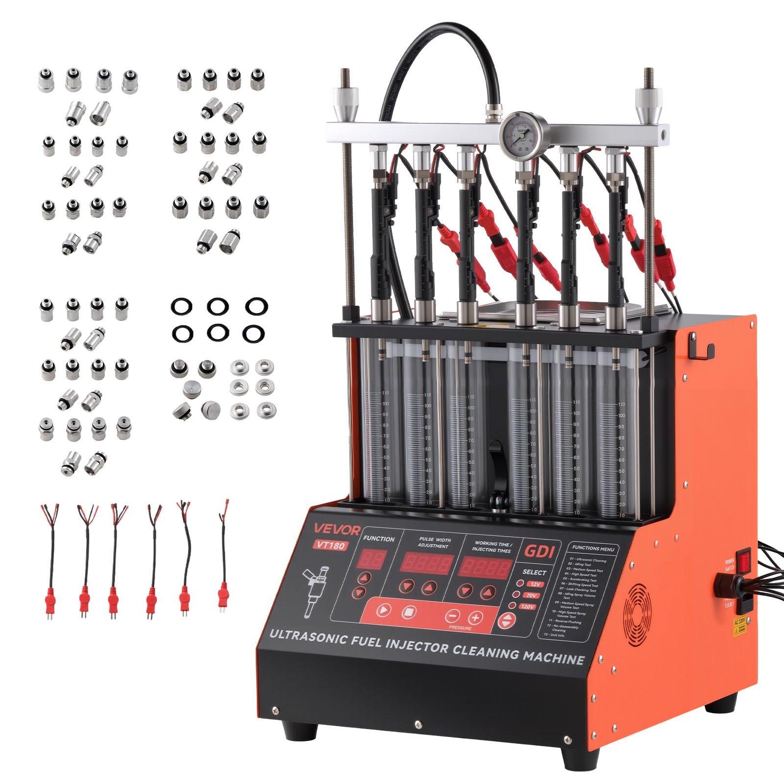 VEVOR Fuel Injector Cleaner Tester, 9
