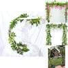 Lifelike 2x Artificial Wisteria Flower Vine With Stunning Colors For Home Decor