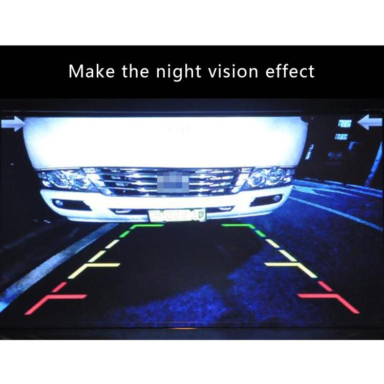 656x492 Effective Pixel HD Waterproof 4 LED Night Vision Wide Angle Car Rear View Backup Reverse Camera for Hyundai IX25 2014-2017 / IX35 2018