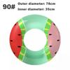 Watermelon Shaped Swimming  Ring With Handle Thickened Portable Underarm Swimmingring