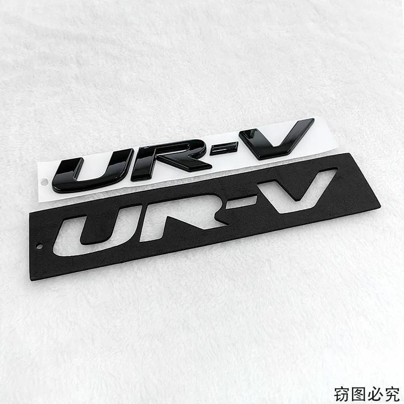 ABS Car Styling Letters Stickers Rear Trunk Emblem Badge for Honda CR-V UR-V XR-V Logo Auto Modification Decal Accessories