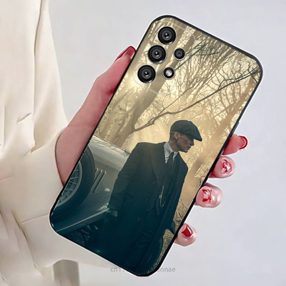 T-Tommy S-Shelby Phone Case for Samsung Galaxy A73,23,53,33,14,24,13,72,22,52,32,54,A34 Soft Cover