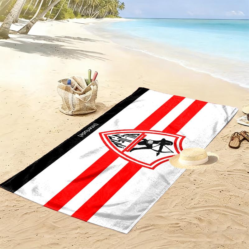 Detroit City FC Print Beach Towel, Large Soft Quick Dry Towel for Beach Camping Swimming
