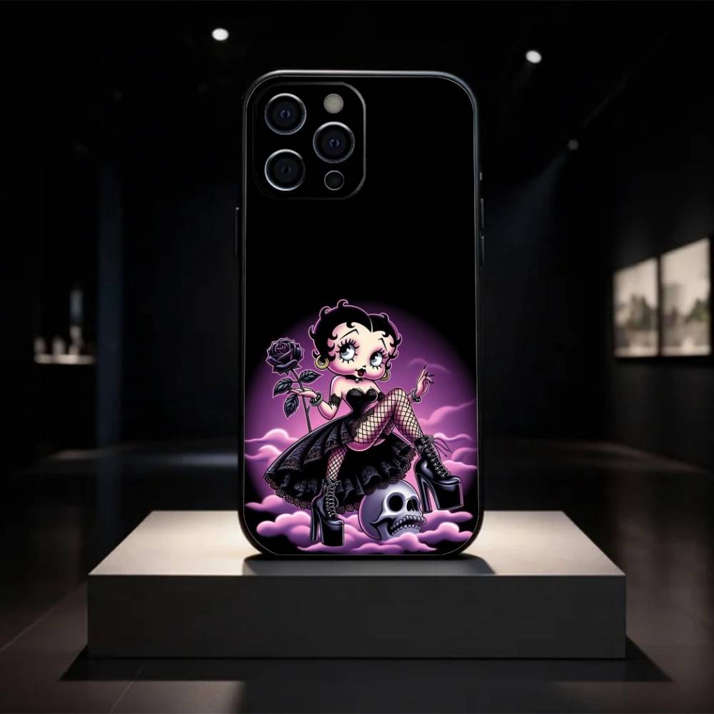 G-Girl G-Betty-es BoOpS  Phone Case Silicone Soft For IPhone 17 16 15 14 13 12 11 X XR Plus Pro Max Plus