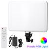 LED Photography Video Light Panel Lighting Photo Studio Lamp Kit For Shoot Live Streaming Youbube With Tripod Stand RGB Filters