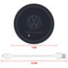 Valve Stems Caps For Volkswagen VW GTI Golf Polo Passat Magotan Tiguan Touareg Jetta R Car Styling Luminous Coaster Water Cup HoBR2
