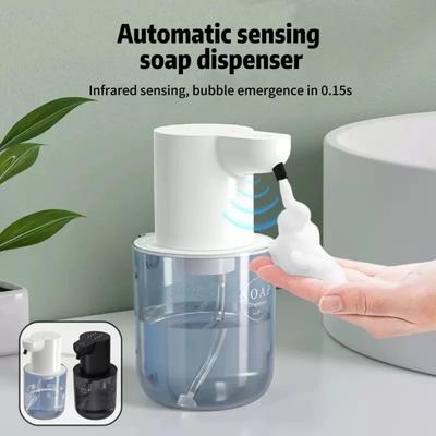 400ML P3 Lichtanzeige Arbeitsplatte oder Wandmontage IPX5 Wasserdicht Elektrisch Smart Infrarot Automatisch Küche Sensor Seifenspender