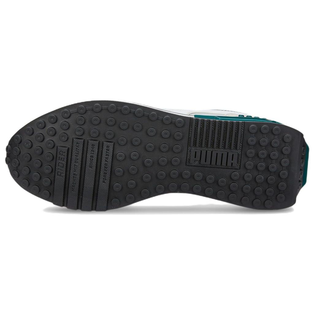 Puma City Rider Unisex White Grey Green 382044-20