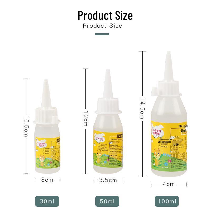 High Viscosity Quick-Dry Liquid Glue for Fabrics, Dried Flowers, Resin, Glass, and Stones
