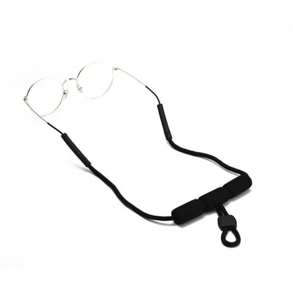Polyester Foam Eyewear Retainer Adjustable Length Glasses Cord Flexible Eyeglass Chain Swimming