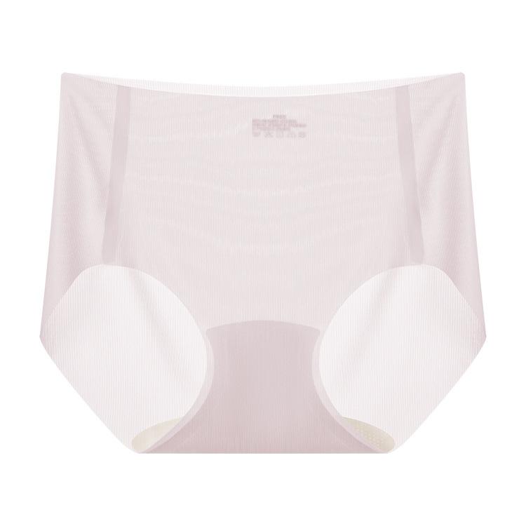 Ice silk seamless underwear summer thin mulberry silk crotch antibacterial mid-waist cool and breathable triangular ice muscle mask pants