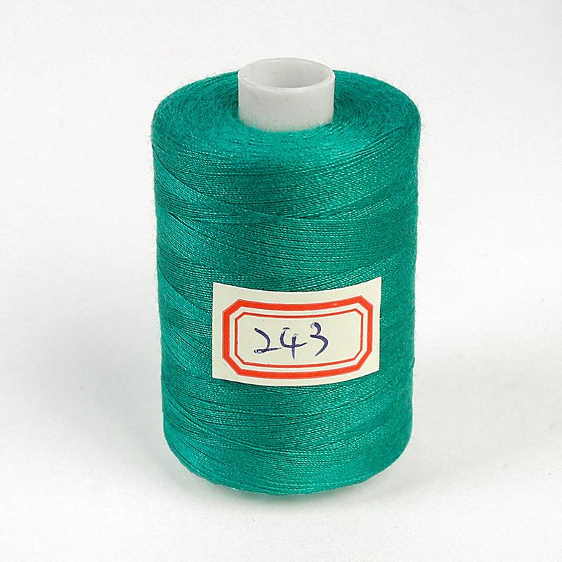 Hilo de Coser de Poliéster de Alta Velocidad 402 - 1000 Yardas, Colores Arcoíris, Ideal para Proyectos de Costura Casera y a Mano