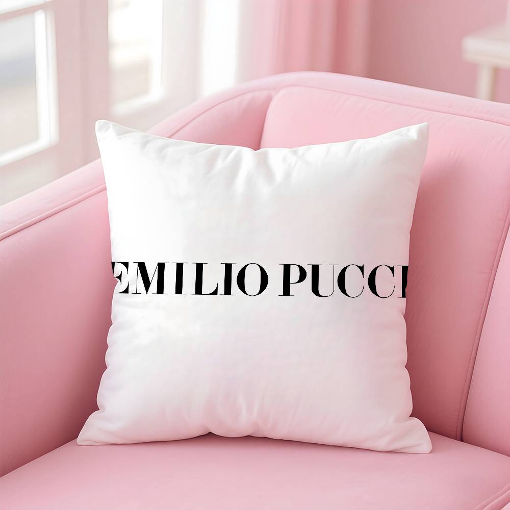 Fashion E-Emilio-O P-Pucci Pillow Case pattern printing pillowcase living room sofa cushion cover bedroom room decor