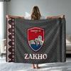 Zakho Sport Club Logo Print Flannel Blanket High Quality Warm Comfortable Cover for All Seasons Perfect for Gifts Home Decor