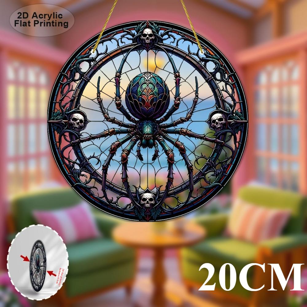 20CM carnival Halloween flat 2D pendant decoration series of pumpkin lanterns,ghosts,skulls,witches, for courtyard,window,garden decoration pendants