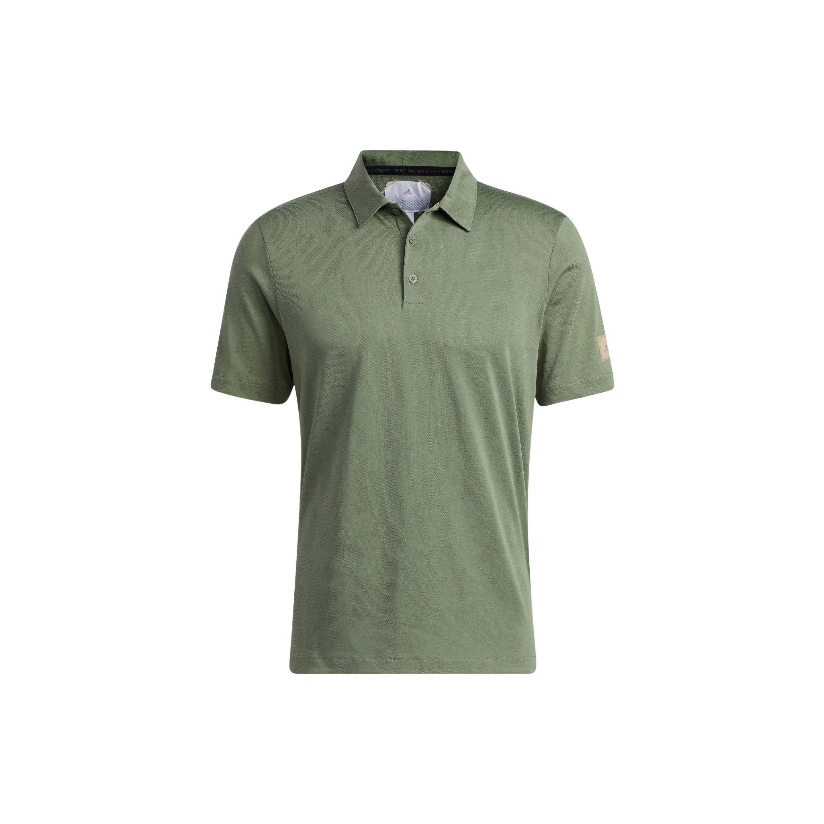 

Adidas Solid Color Logo Golf Sports Polo Shirt Men Tops Green HP1919 S