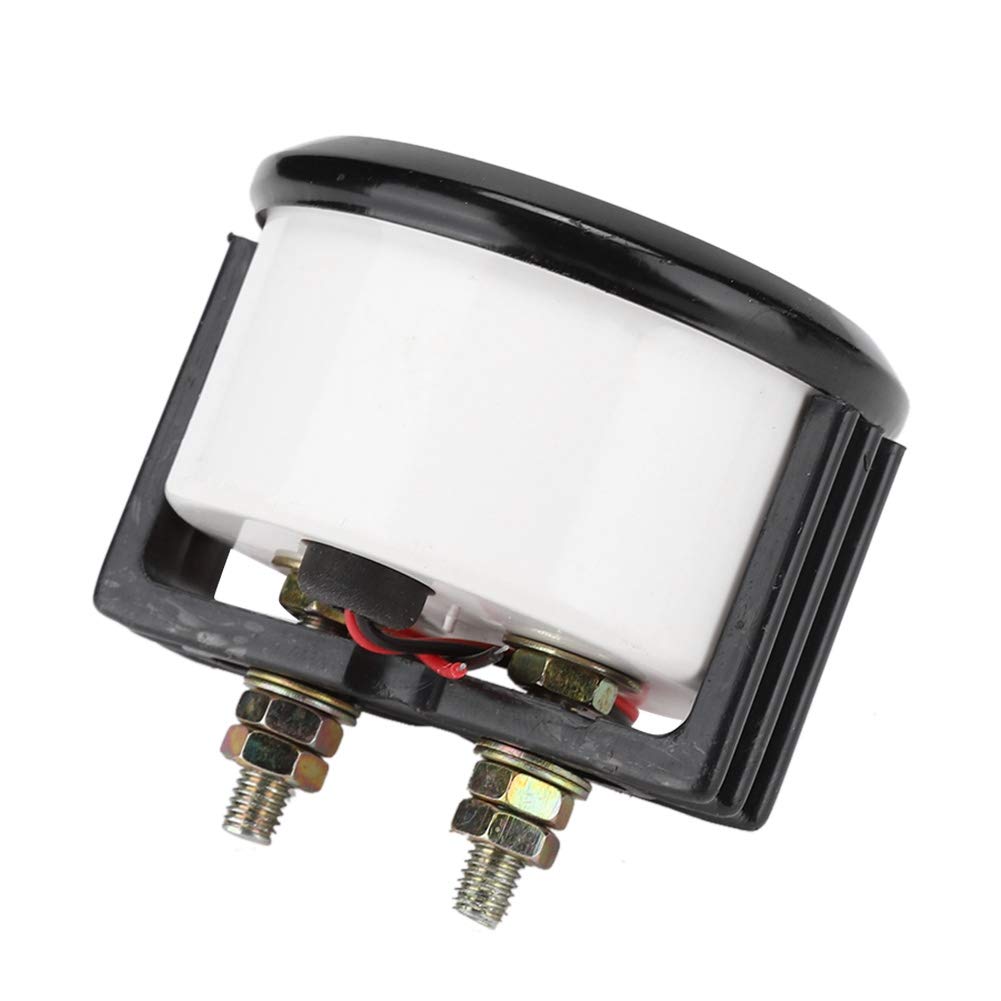 Millimeter Ammeter, Diameter 2.0 inches (52 mm), 12 Volts, Built-in Backlight, Versatile, ABS Material,