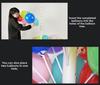 Plastic Balloon Column Display Stand 180cm Reusable Balloon Support Bracket With Base Balloon Holder for Halloween Christmas