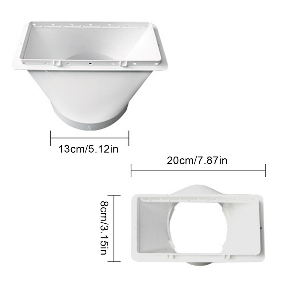 Air Conditioning Nozzle Fittings Air Conditioner Exhaust Hose Tube Window Adapter For Portable Air Conditioner 13CM