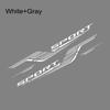 2PCS Long Stripes Car Decals Left and Right Side Vinyl Decals Personalized Waterproof Auto Body Decoration Stickers Accessories