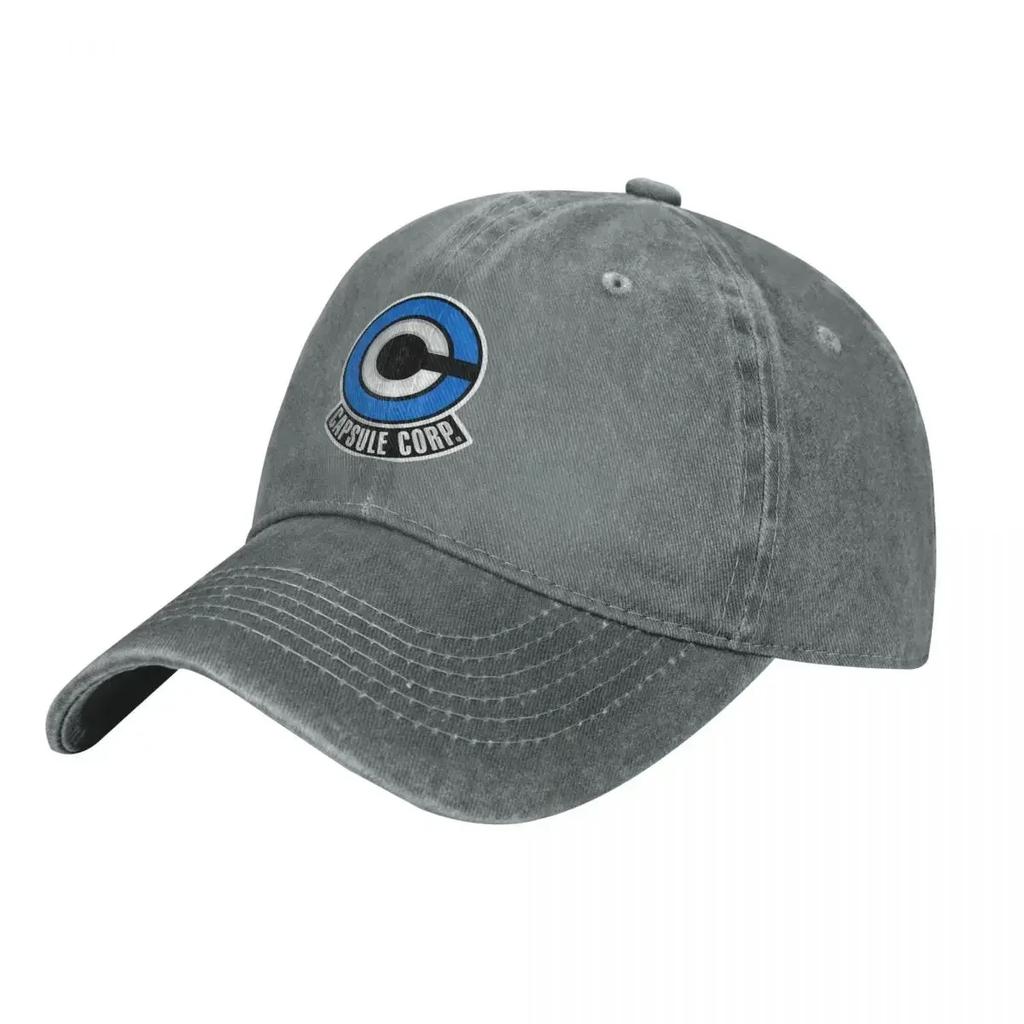 Capsule Corp Denim Baseball Cap Popular Desgin Sport Trucker Hat Summer Dropshipping Unisex Trendy Print Baseball Caps