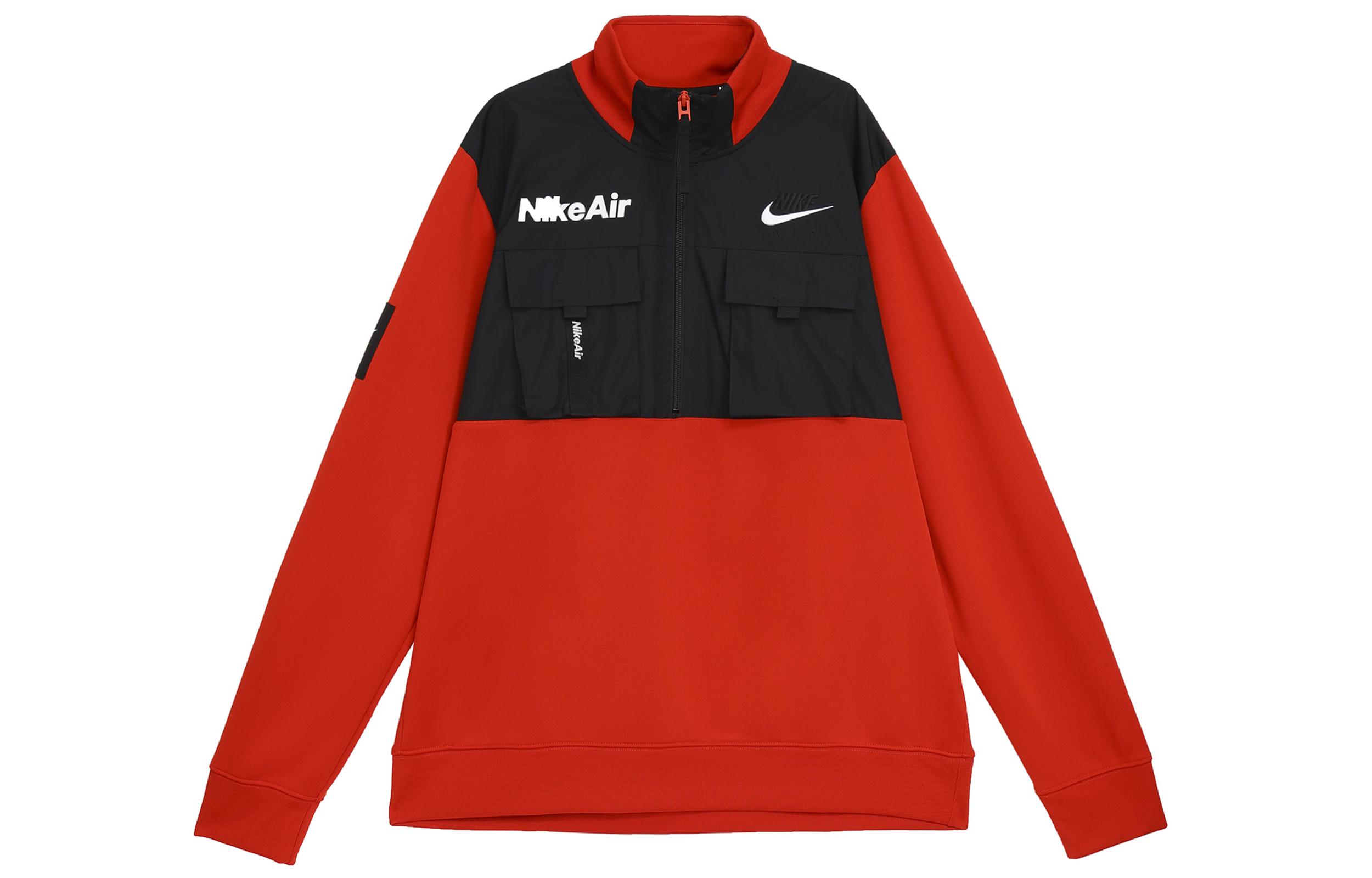 Nike Jackets Men s Red Stand Collar Moderate Other CU4169-657 L