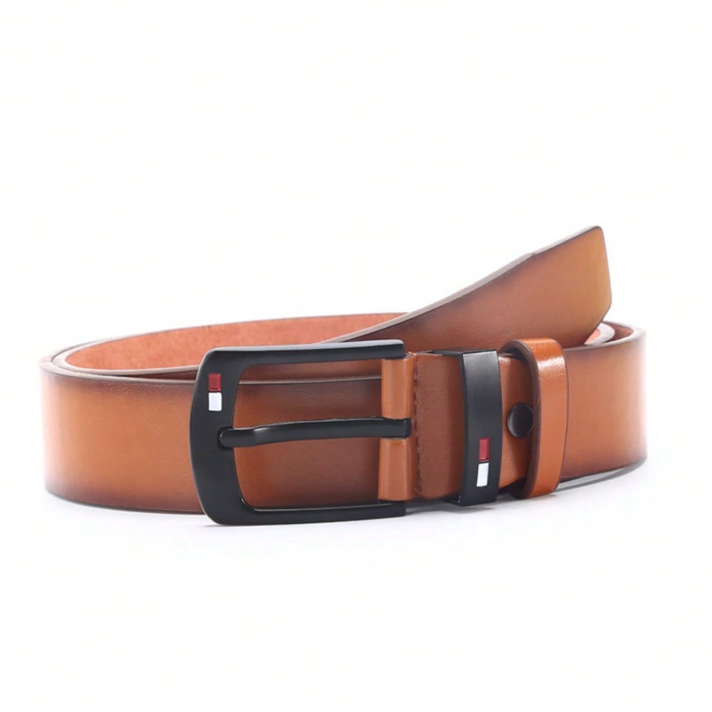 European and American Men's Pin Buckle Fashion Versatile Young Men's Belt