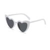10 pairs of white heart-shaped fashionable glasses designed for both men and women suitable for party enthusiasts