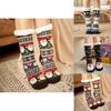 Festive Christmas Slipper Socks Featuring Soft Faux Fleece Lining And Gripper Soles