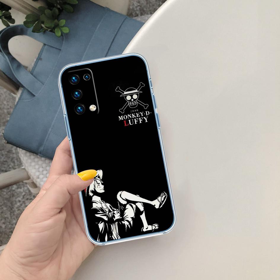 FM30 Luffy One Piece Soft Shell Transparent Phone Case for Samsung Galaxy A04 A04S A14 A23 A34 A54 M23 M33 M52 M53
