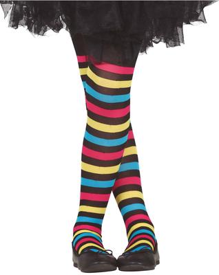 Children' Tights Colorful Stripes 3-6 Years
