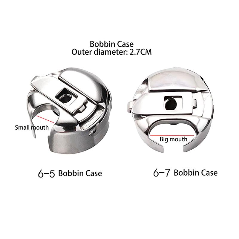 For Industrial Sewing Machine Accessories Sewing Machine Titanium Bobbin Case With Steel Sheet High Temperature Resistance