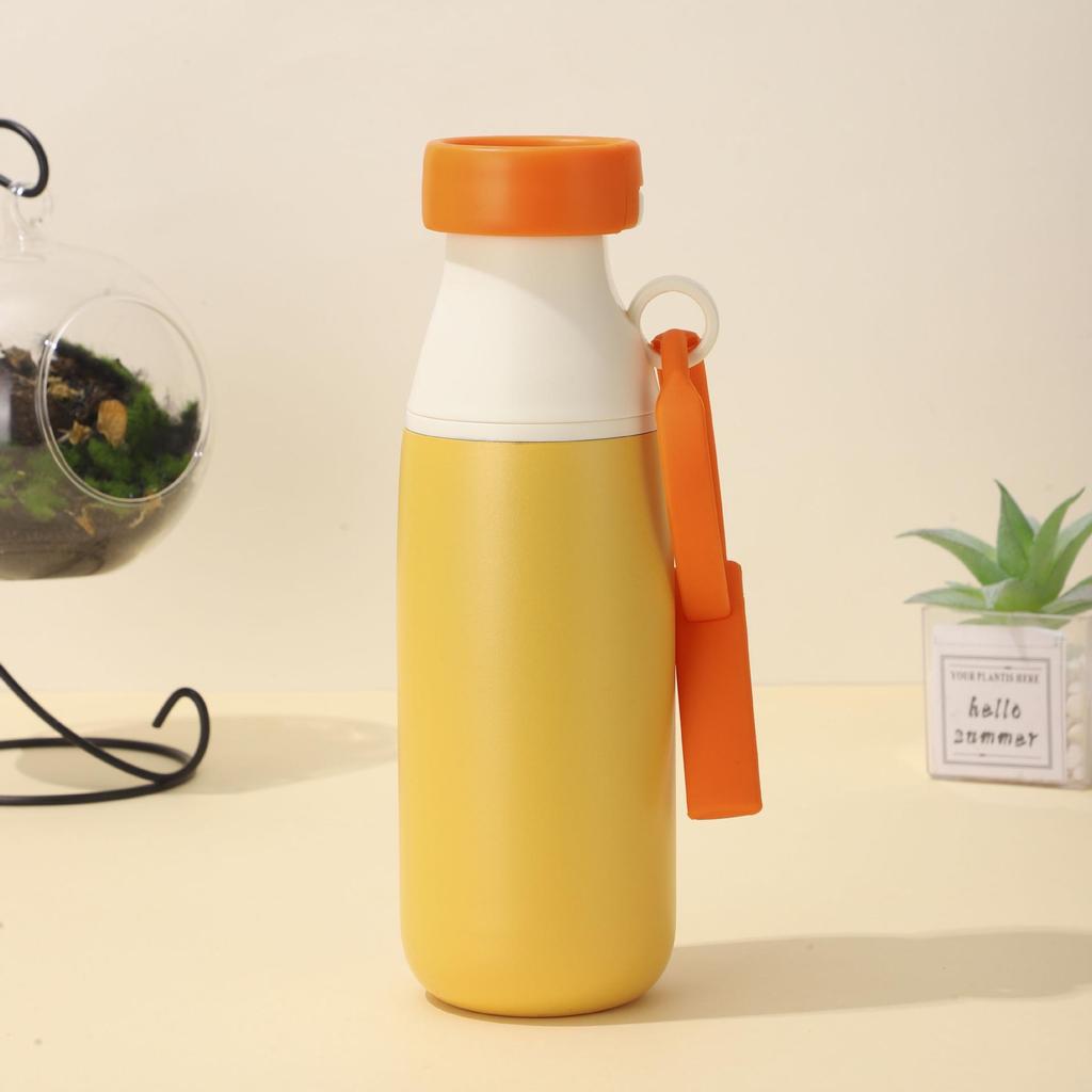 316 Stainless Steel Dopamine Large Capacity Water Bottle with Handle