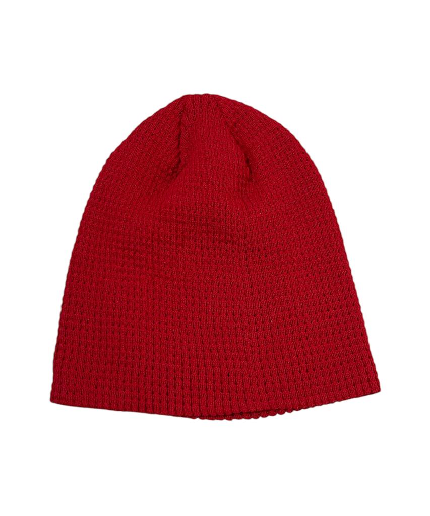 SK8ER ROCK Collage Pop Logo Beanie ((Red))