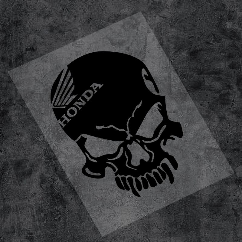 

For Honda Skull CBR1000RR CBR600RR CB1000R CB1100 CB650F CBR300R VFR1200 Africa Twin motorcycle Decals Waterproof Stickers 25