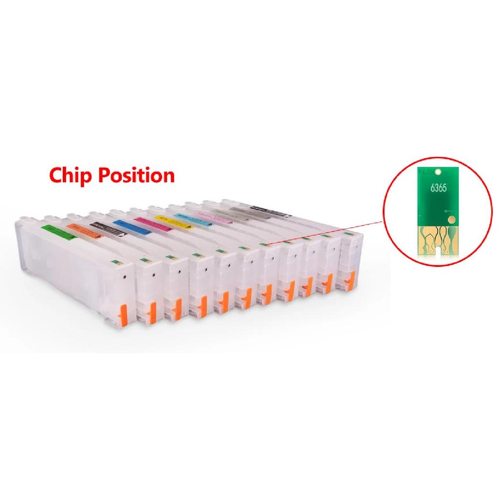 T6361-T6369 T636A T636B Cartridge Chip Permanent Chip ARC Chip For Epson Stylus Pro 7700 9700 7890 9890 7900 WT7900 9900 Printer