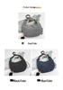 Korean Plaid Canvas Underarm Bag - Large Capacity Crossbody for Women, 2025 Style