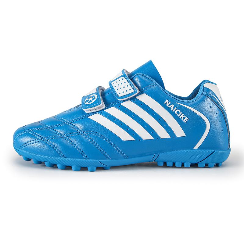 Shock-absorbing Non-slip Wear-resistant Velcro Short Nail Outdoor Football Shoes Training Children's Shoes