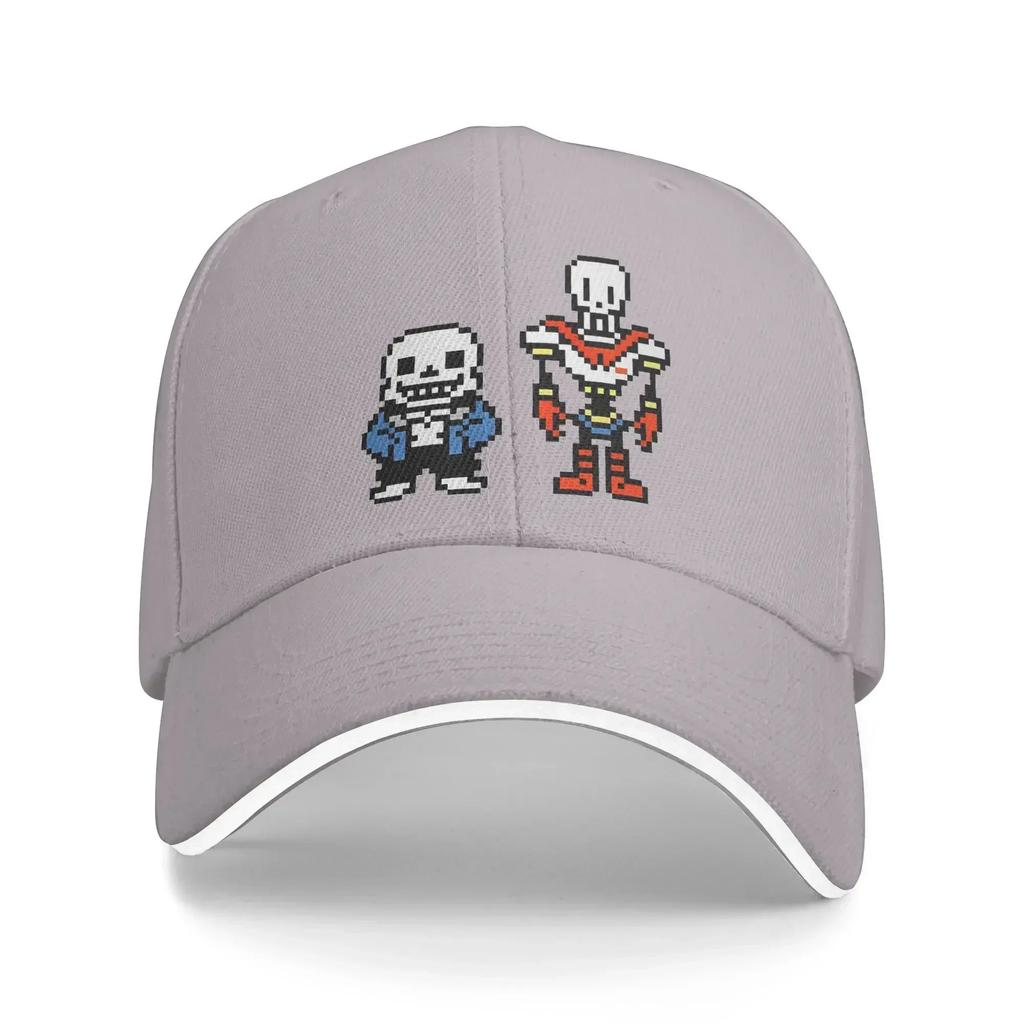 Undertale Sans and Papyrus Accessories Unisex WoUnisex Baseball Cap Dad Hat Vintage Daily Headwear Adjustable Fit Snapback Hat