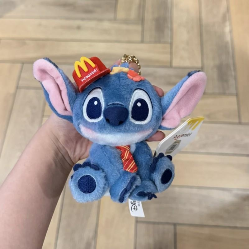 Stitch Plush Keychain Cartoon Character Pendant Cute Chef Doll Bag Charm Gift Kids