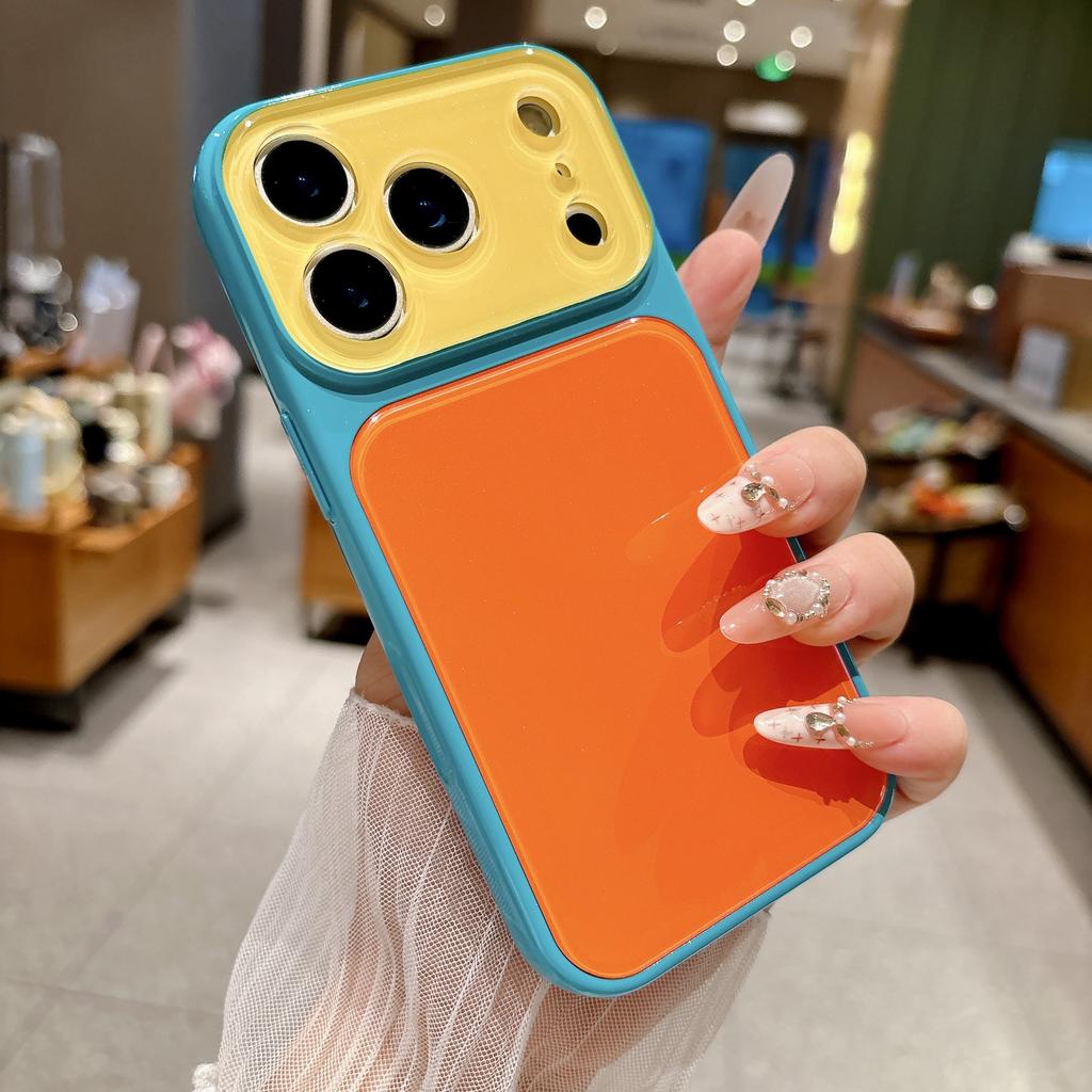 Dopamine Contrasting Acrylic for iPhone17ProMax Mobile Phone Case Apple 16 Anti-drop 15 Protective Case 14