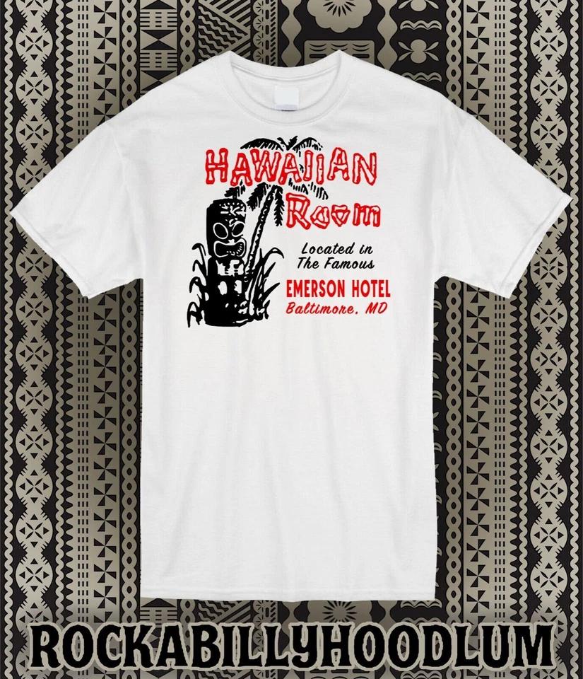 Retro Tiki Art Tee T Shirt Bar Mug Restaurant Hawaiian Room Baltimore MD 3XL