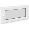 Basement Window RISOR 100 X 50 Cm PVC and Glass White