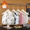 Kids' Floral Warm Vest: Autumn/Winter Sleeveless Jacket for Boys & Girls, Thickened for Small To Medium Children, Inner/Outer Wear