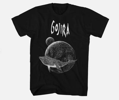 Gojira Band Space T-shirt Black Cotton Unisex All Sizes S To 5XL Unisex