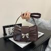 Ins French Niche Texture Bag Women's 2025 Summer New Bow Underarm Bag Foreign and Beautiful Shoulder Bag