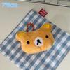 Kawaii Rilakkuma Anime Cartoon Plush Toys Keychain Cute Cartoon Backpack Pendant Accessories Gifts