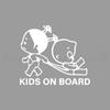 Child warning car sticker creative&funny stickers for cartoon fans&lover,high quality for car trucks motorcycles &laptops